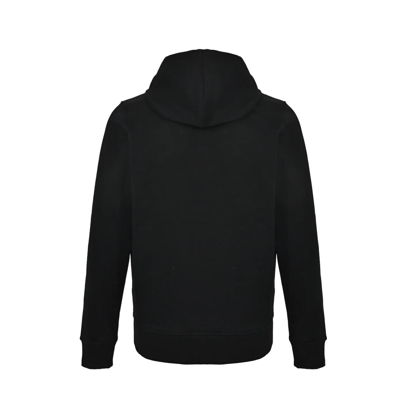Louis Vuitton/Louis Vuitton embossed leather logo hooded sweatshirt